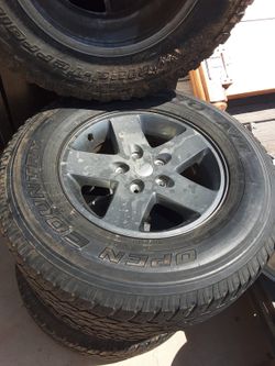 Jeep Wrangler wheels 17 "