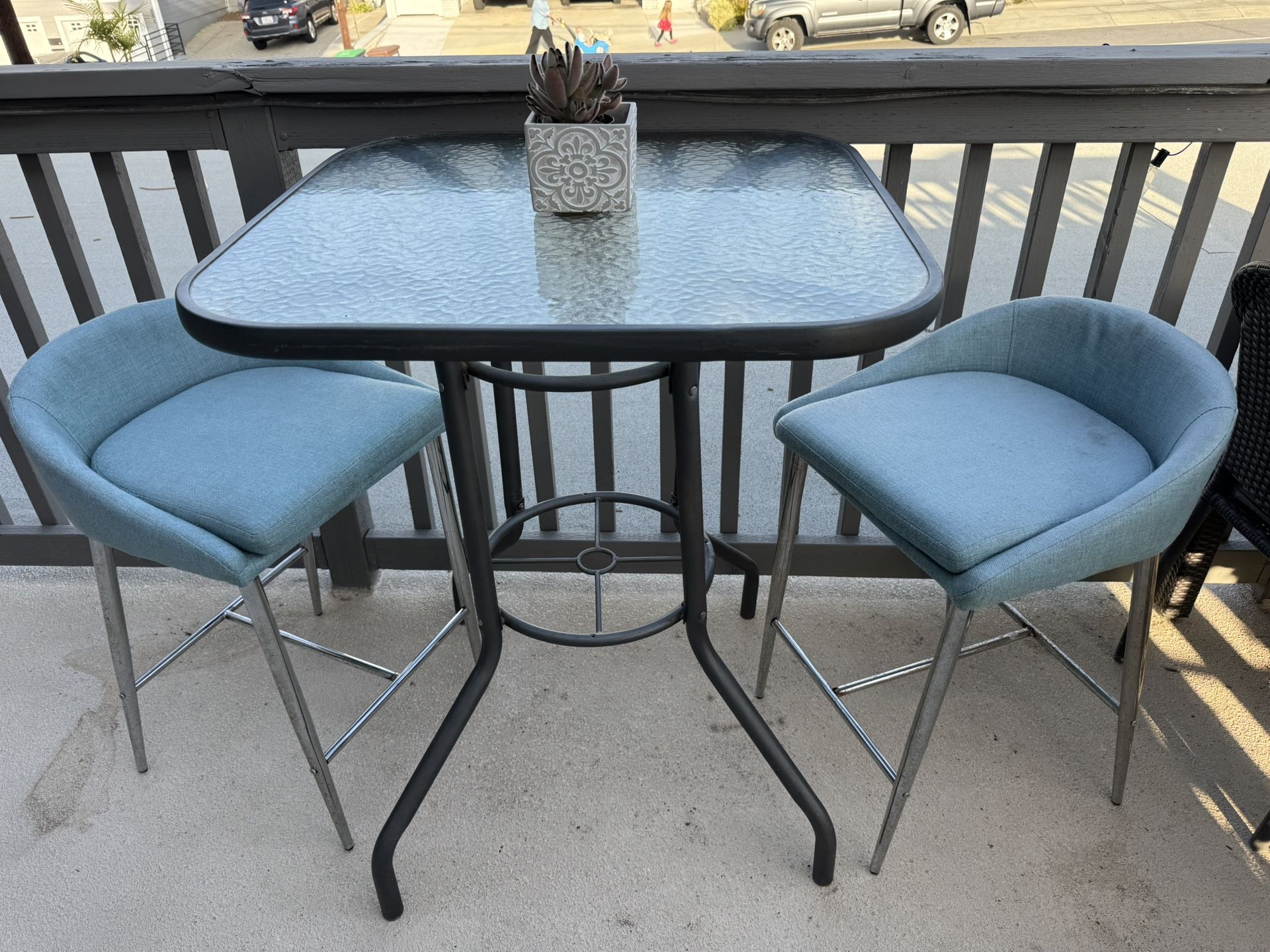 Table and chairs