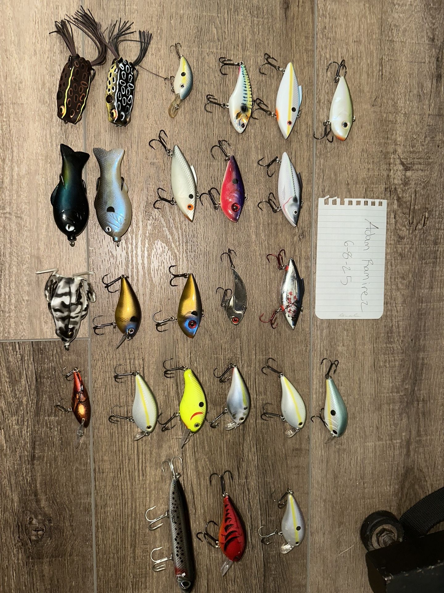 Misc fishing lures for sale