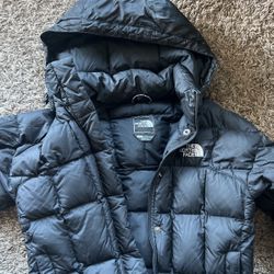 Women North Face Long Puffer Jacket Small