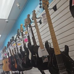 Acoustic & Electric Guitars 