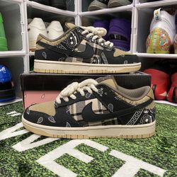 Travis Scott Nike Dunk Size 10