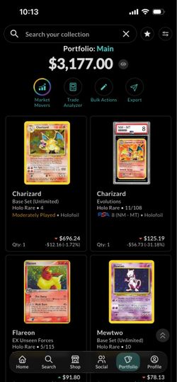 Pokemon collection