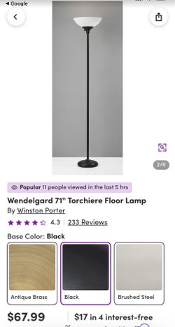 Two Floor lamp