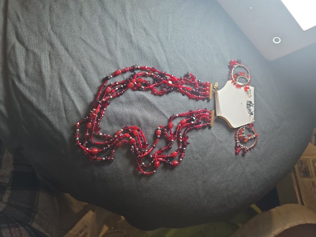 Monet Necklace & Earring Set