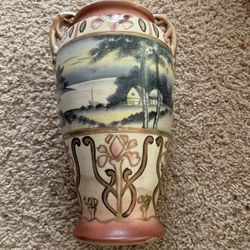 Gorgeous Vintage Hand painted Vase 