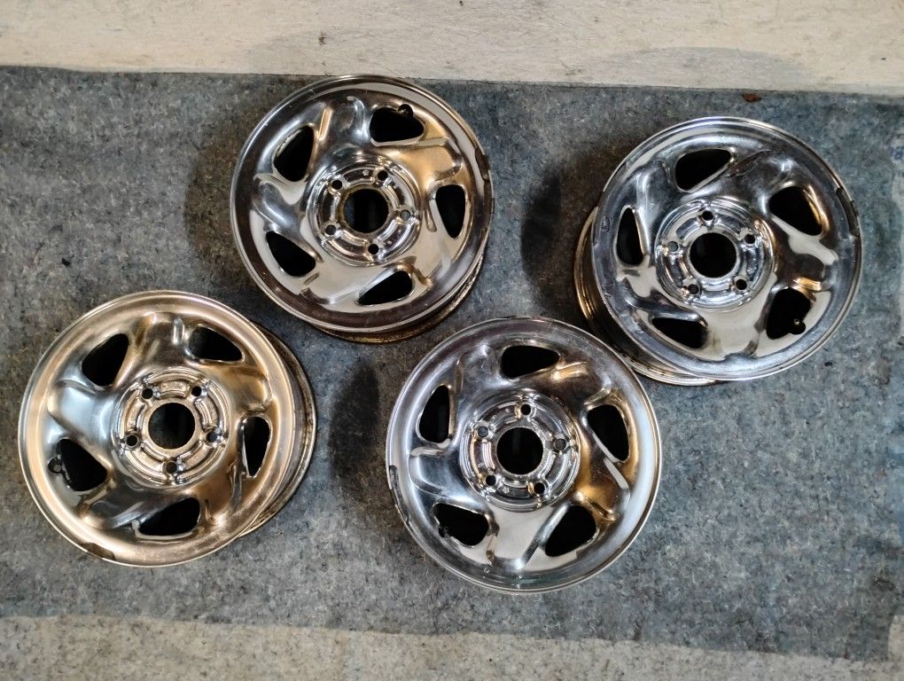Four (4) 16" Tire Rims for 2nd Generation Dodge
