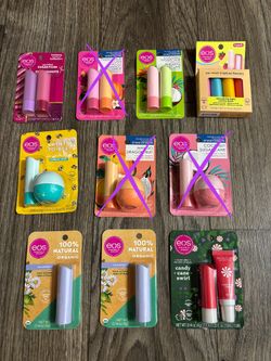 EOS lip balms NIB (read description)