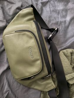 Coach Leather Belt Bag / Sling Bag