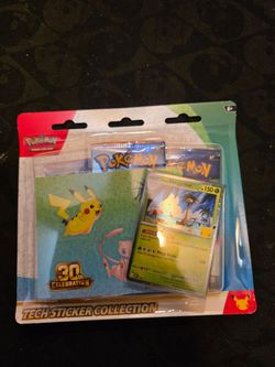 Pokémon 30th Celebration Tech Sticker Collection