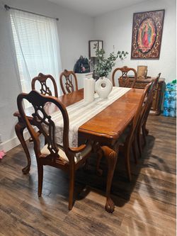 Vintage wood table
