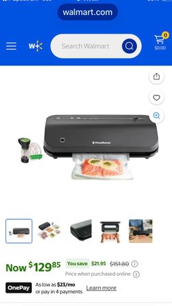 Foodsaver Vacuum Sealer
