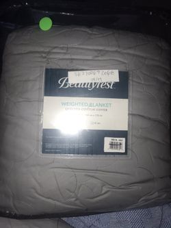 WEIGHTED QUILTED BLANKET 18lbs. By BEAUTYREST
