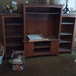Tv Stand Book Shelf 