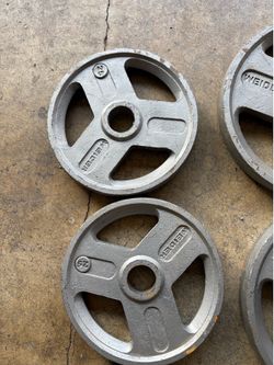 25 lb Weider Olympic Plate Pair 2 Inch