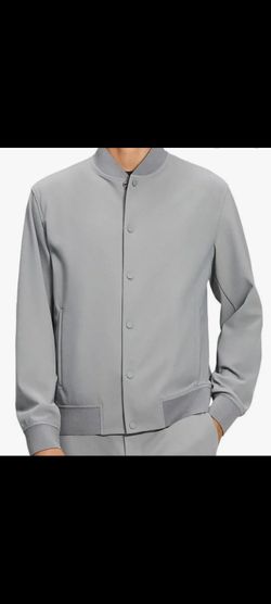 Theory Jacket Murphy Soft Grey Size Large