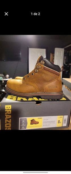 Waterproof  stell-toe work boots-woman size 8.5