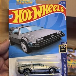 Back To The Future Hot Wheels 