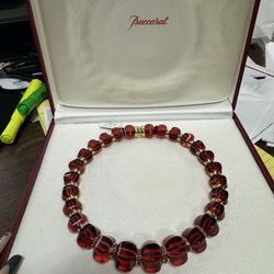 Baccarat Pomelo Chain In Box 18kt Gold 