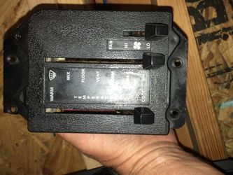 79 86 Foxbody Mustang Capri HVAC controls w out Defrost