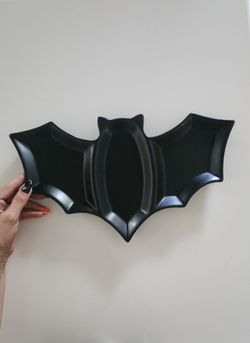Halloween Bat Snack Tray Plate 🦇 Plato de Murcielago