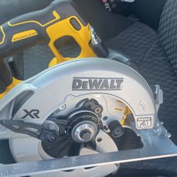 7-1/4” Circular Saw New. Dewalt.  20 Volt.  Tool Only. $160 