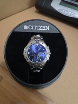 ​Citizen Chronograph WR100 Blue Dial Watch