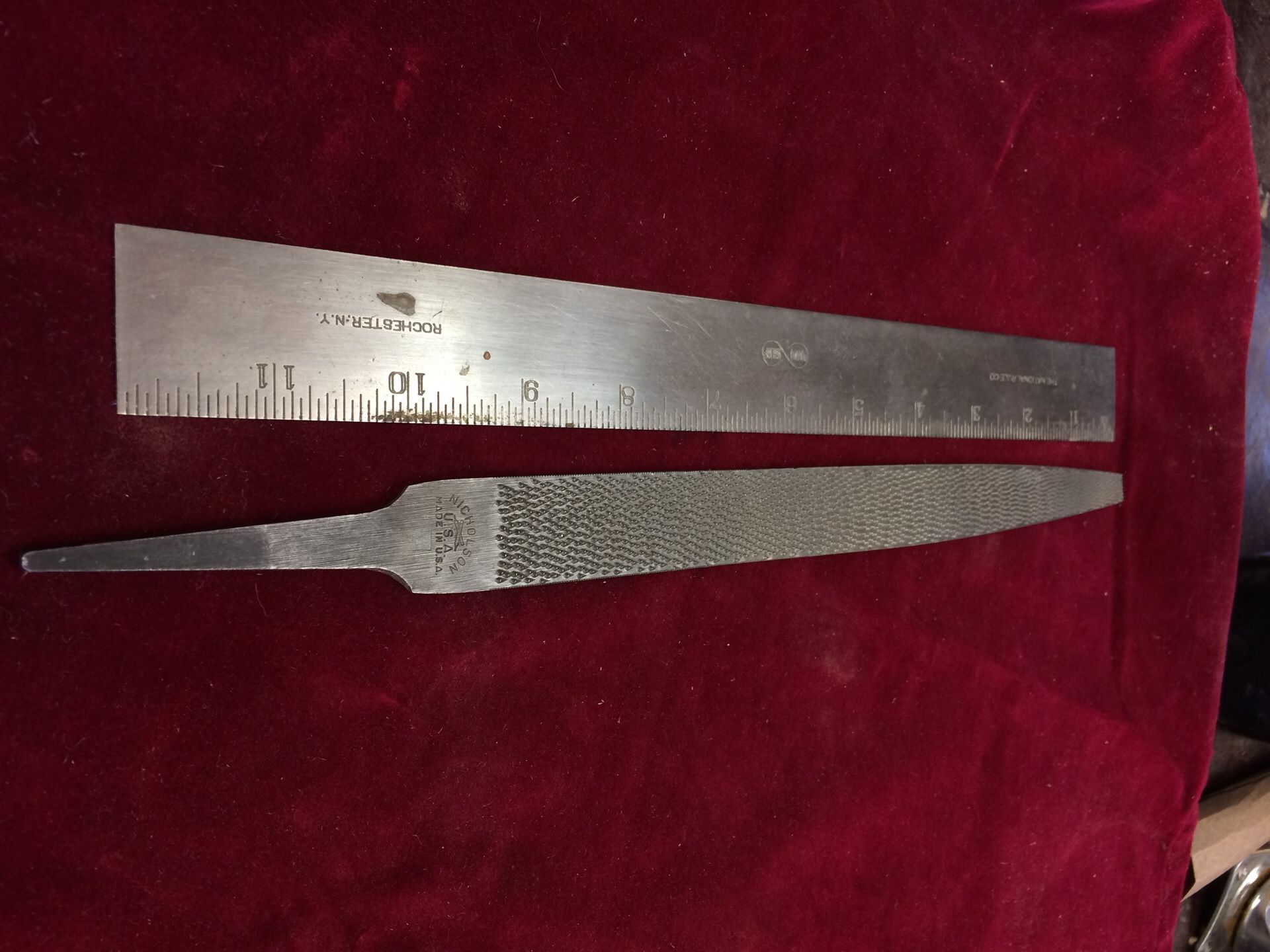 Rare! Vintage Nicholson 10” 50 Rasp File for Sale in