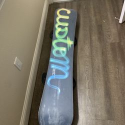 Burton Custom Snowboard Size 167 Wide Version