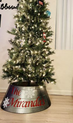 Personalized Christmas Tree Collar