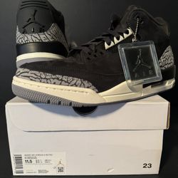 Air Jordan 3 Retro “Off Noir” M10 / W 11.5