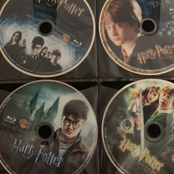 HARRY POTTER Complete 8-Film Movie Collection (8-Disc BLU-RAY Set)