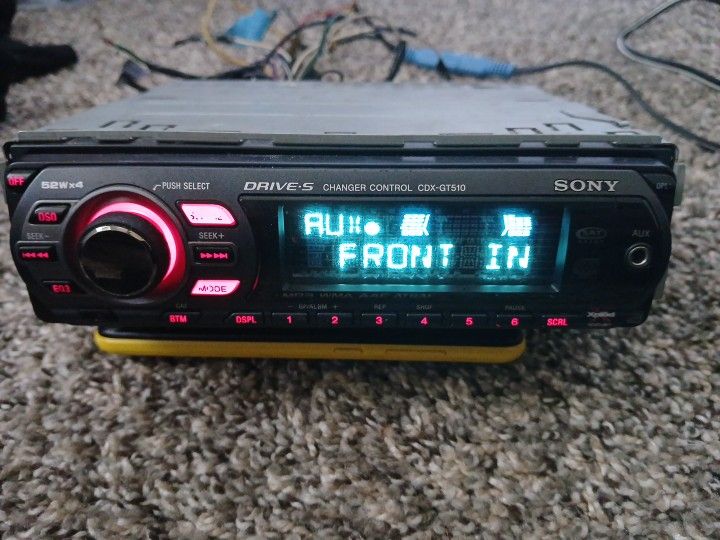 SONY XPLODE CDXGT510