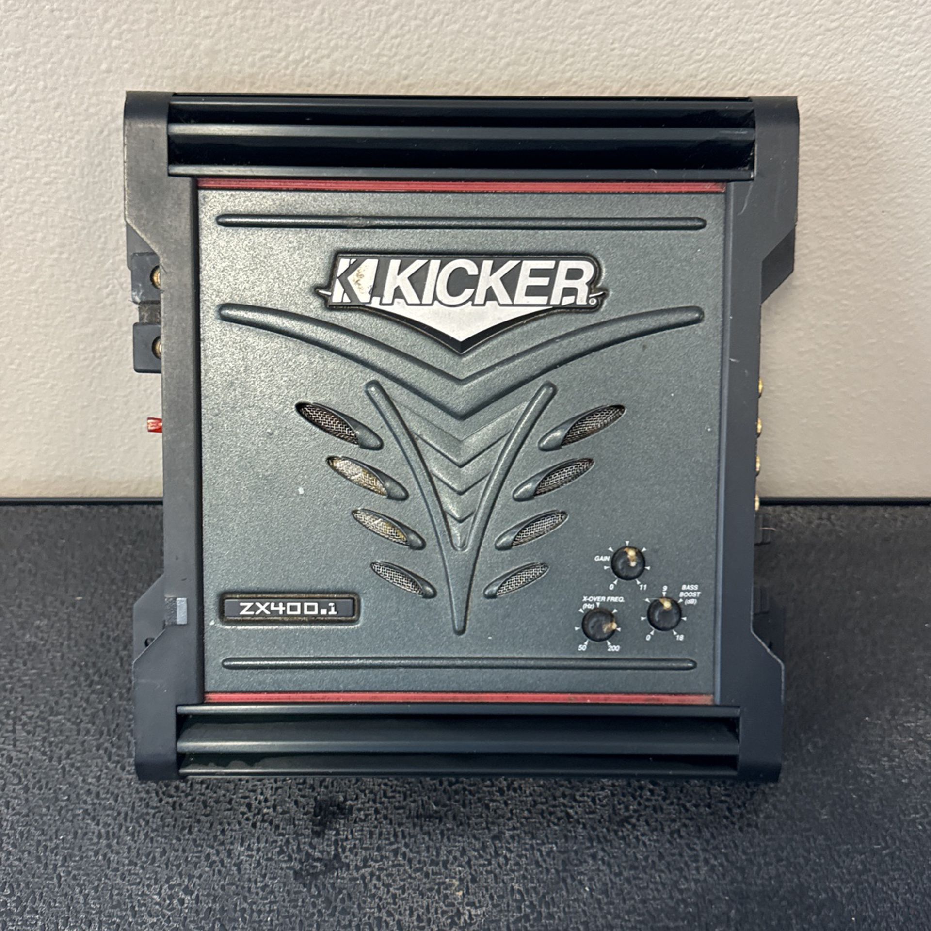 Kicker ZX400.1 Mono Amplifier 