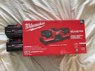 New M18 dual Super charger and forge batteries