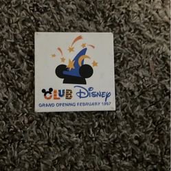 Club Disney Limited Edition Grand Opening Souvenir Magnet Feb 1997 Only 1200