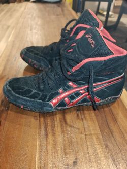 Asics RULONS wrestling Shoes Red/Black