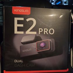 Kingslim Dual Dash Cam w/ 64gb SD Card