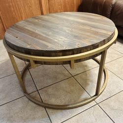 Wood Too Coffee Table $100