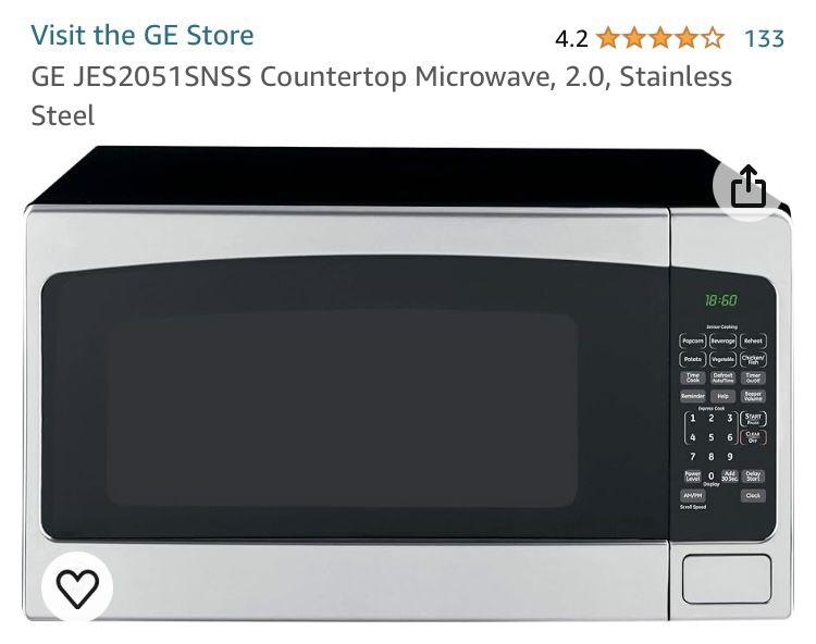 GE JES2051SNSS 2.0 Microwave NEW for Sale in Monterey Park, CA - OfferUp