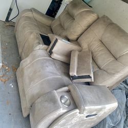 Power Recliner Sofa