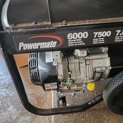 Powermate PM 7(contact info removed) Watt Gasoline Powered Portable Generator