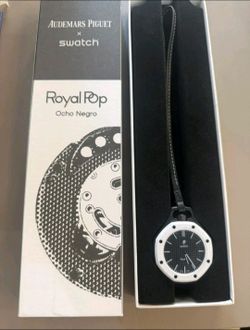 Audemars Piguet x Swatch Royal Pop Ocho Negro