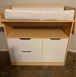 Nursery changing table