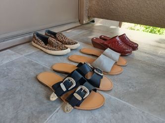 Stylish shoe bundle with 4 pairs of women's shoes
