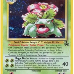 Black Star Venusaur Promo ‘99