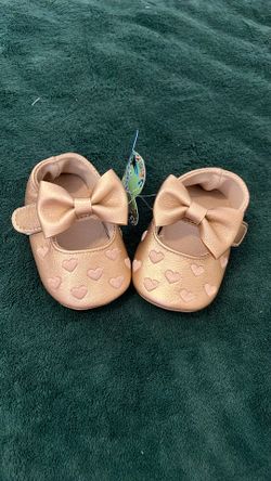 Baby Girl Bow Shoes 