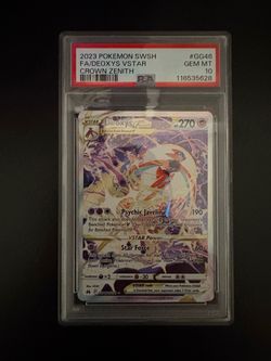 PSA 10 Deoxys Crown Zenith POKEMON