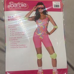 New Never Opened skating Barbie costume 