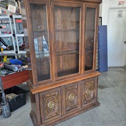 Vintage China Display Cabinet 